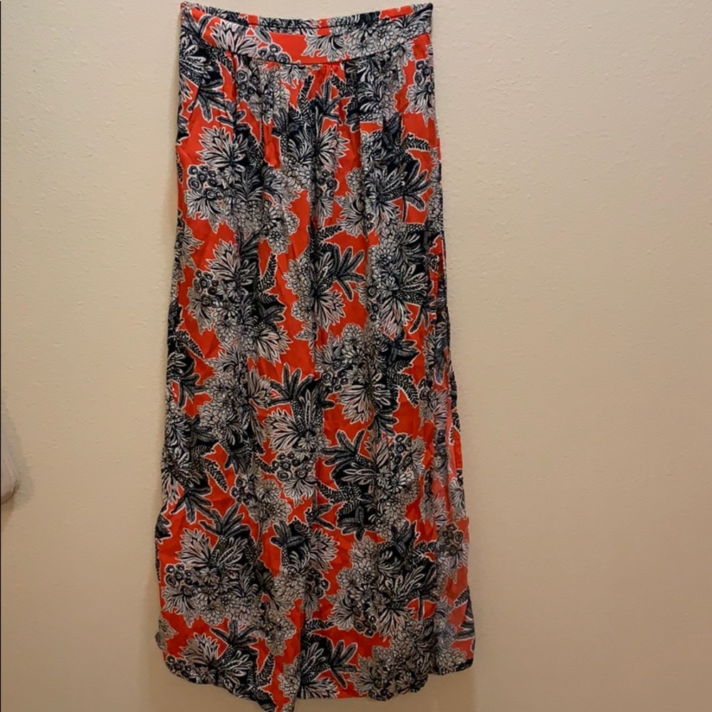 High Waisted Maxi Skirt